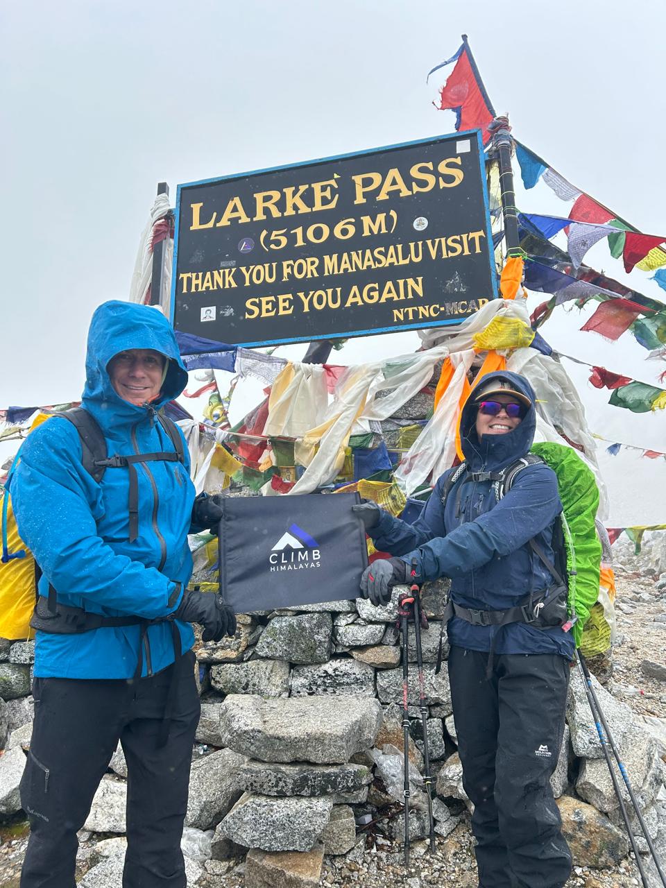 Manaslu ! Larke la pass