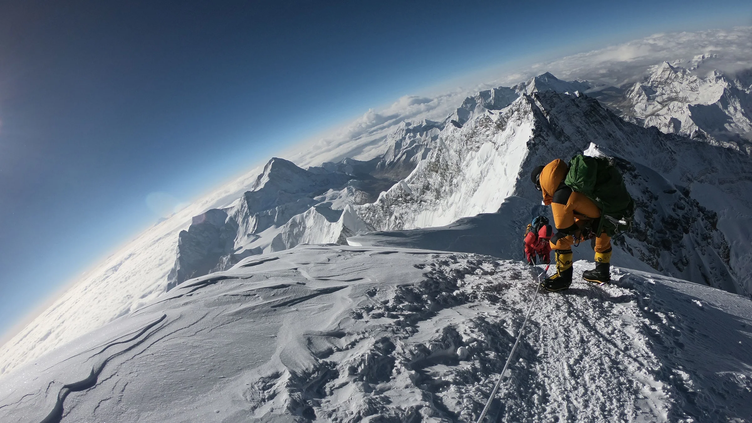 Extreme high altitude environment on an 8000m expedition in the Nepal Himalayas